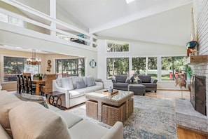 Living Room with Golf Course Views at 7 Fern Court