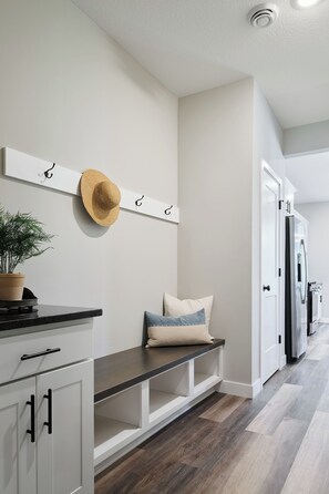 Entryway into kitchen