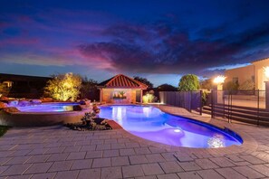 Brand new resort-style pool and hot tub.