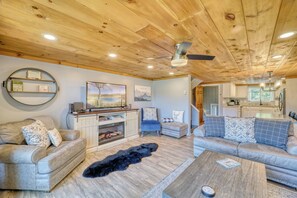 Open living and dining for extraordinary entertaining and living
