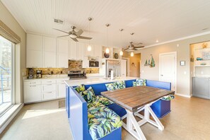 Dining Area | 1st Floor | Dishware & Flatware Provided
