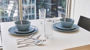 The perfect setting to sip your morning coffee or lunch