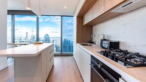 Well-equipped kitchen