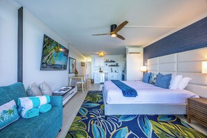 Living room/bedroom of A102