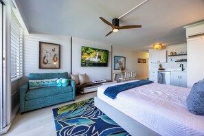 Living room/bedroom of A102