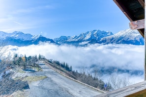 Blick von der Unterkunft