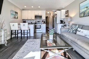 Bright and airy relaxation awaits you