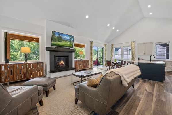 Open, airy, and filled with natural light—perfect flow from kitchen to dining to living room.