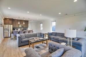 Living Room | Queen Sleeper Sofa | Smart TV