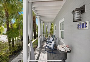 Sip coffee on the front porch
