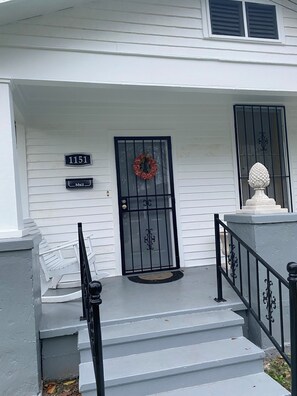 Exterior detail