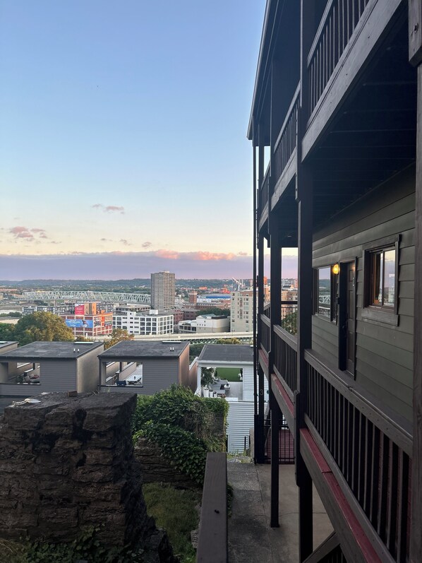 Vue depuis l’hébergement