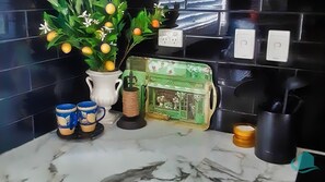 Kaffe och/eller kaffebryggare