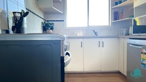 Upstairs kitchen