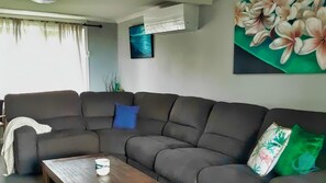 Upstairs Lounge area with Air conditioning
