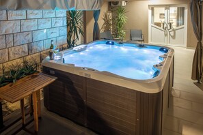 Bubbelpool inomhus