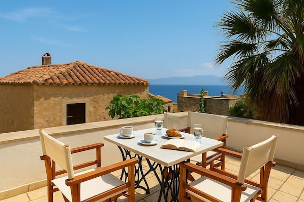 Balcony with seaview