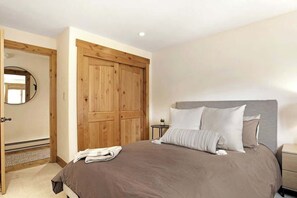 Bedroom #1, with ample closet space and lots of natural light.