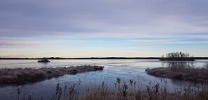 Beautiful Kyyjärvi with shallow inlets from the property shoreline
