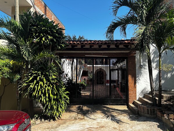 Exterior front of Casa Malety
