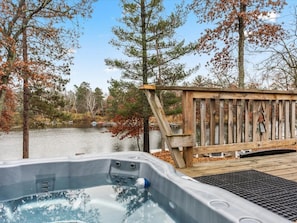 Bain à remous extérieur