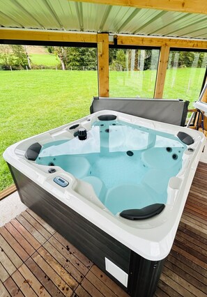 Bubbelpool inomhus