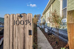 Your private guesthouse retreat, tucked away behind our main residence.