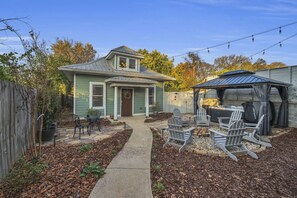 Enjoy complete privacy with a dedicated guest space, tucked away and serene.