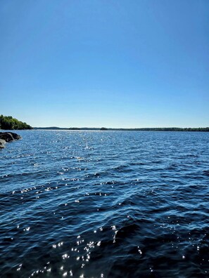 The clear waters of beautiful Green Lake.