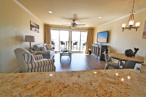 Living room from kitchen