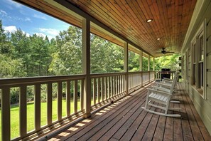 Picturesque front porch