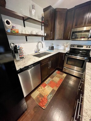 Stocked kitchen
