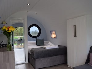 Bedroom area at Kingfishers Burrow