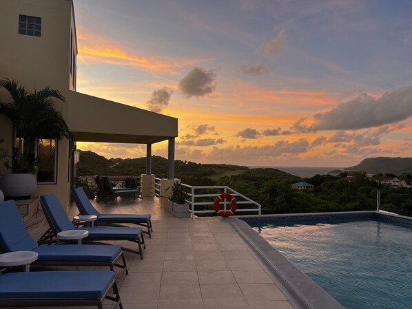 Pool deck views