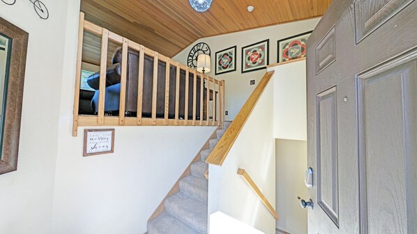 Entry to the Split Level Townhome