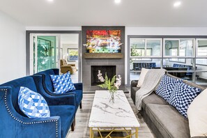 Living Room | Mini-Split Heating & A/C | Free WiFi