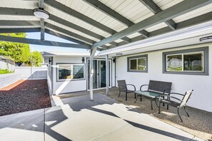 Covered Patio | Fenced-In Yard