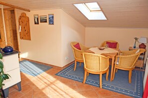 Ferienwohnung mit Balkon und Kamin Bernstein