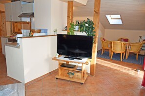 Ferienwohnung mit Balkon und Kamin Bernstein