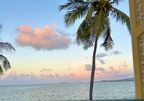Views of Christiansted Harbor to Buck Island