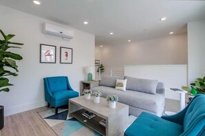 Light and bright living room 
