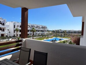 Outdoor dining area