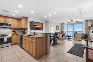 Spacious and open