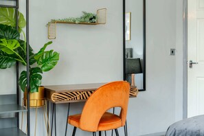 Experience comfort in our peaceful living room