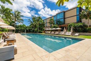 Relax by the pristine pool, your private oasis at Park Lane.