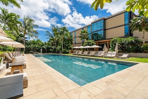 Relax by the pristine pool, your private oasis at Park Lane.