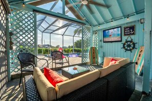 Cozy theme room designed for relaxation and games