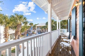 Enjoy the view with your morning coffee from the balcony