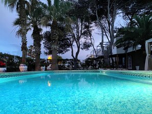 Swimming Pool at night