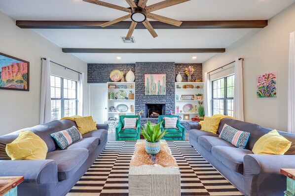 Boerne Vacation Rental | 3BR | 2BA | 1,780 Sq Ft | 3 Steps Required
